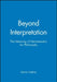 Beyond Interpretation: The Meaning of Hermeneutics for Philosophy by Gianni Vattimo