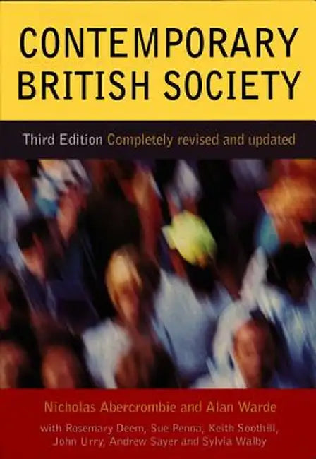 Contemporary British Society by Nicholas Abercrombie