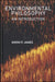 Environmental Philosophy: An Introduction by Simon James