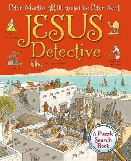 Jesus Detective: A Puzzle Search Book by Peter Martin