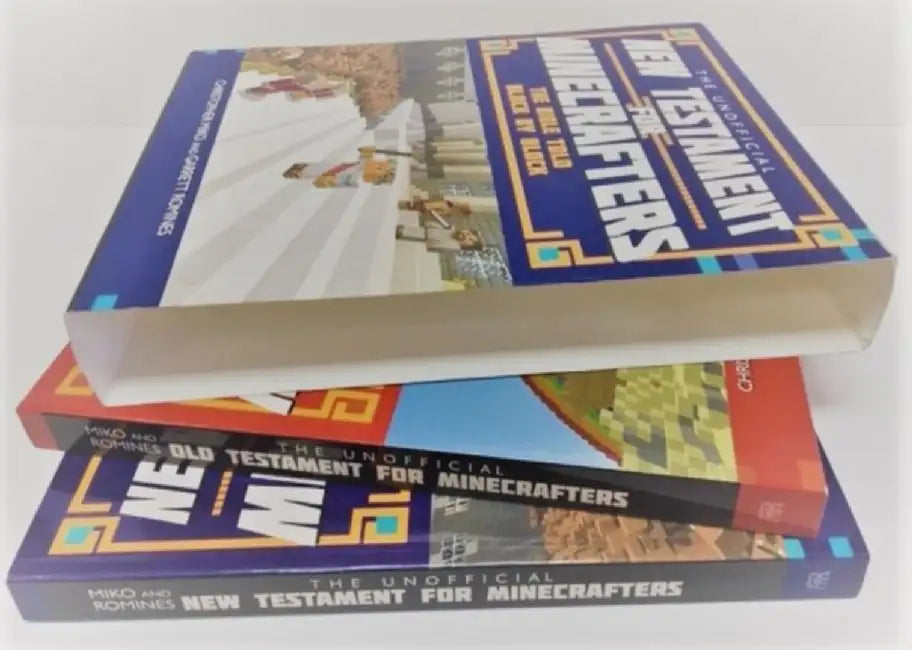 The Unofficial Bible for Minecrafters OT & NT by Garrett Romines