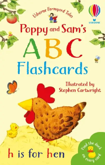 Poppy and Sam's ABC Flashcards by Felicity Brooks
