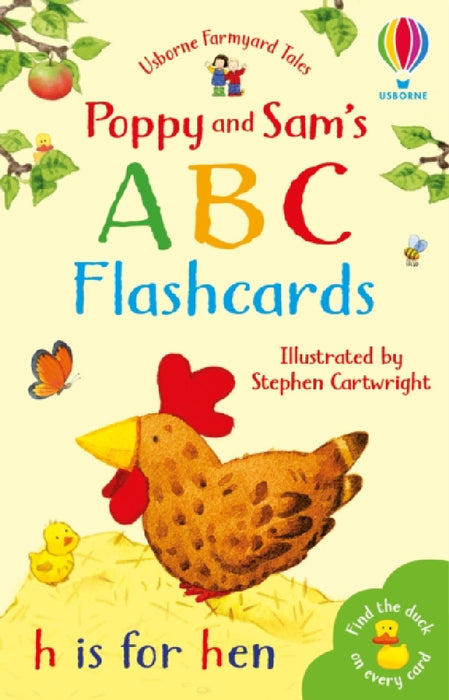 Poppy and Sam's ABC Flashcards by Felicity Brooks