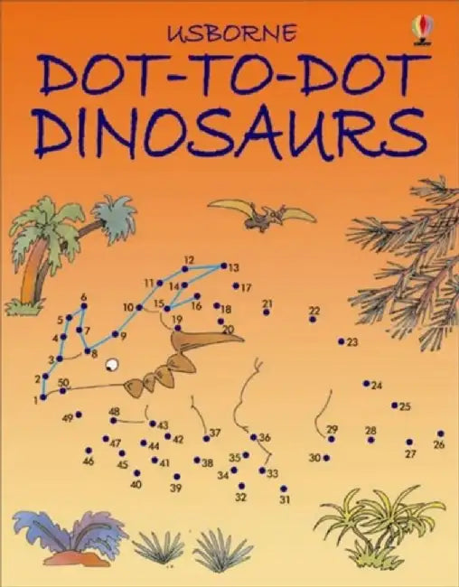Dot-to-Dot Dinosaurs by Jenny Tyler
