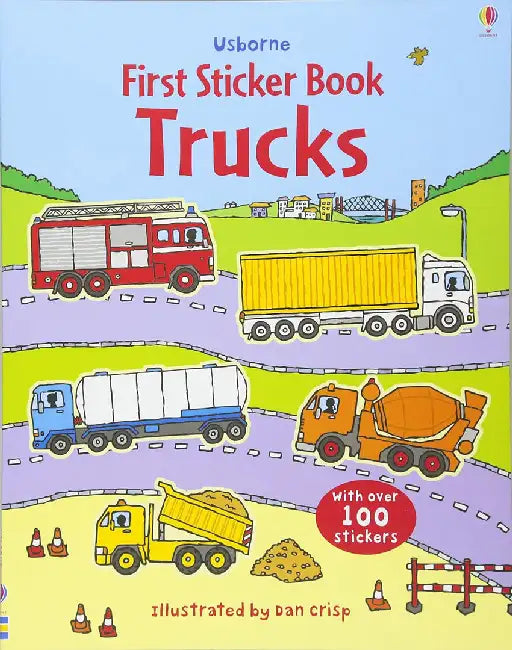 First Sticker Book Trucks by Sam Taplin