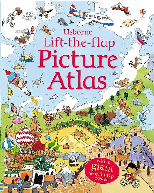 Lift-the-Flap Picture Atlas by Alex Frith