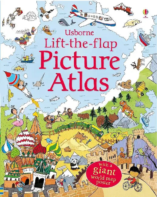 Lift-the-Flap Picture Atlas by Alex Frith