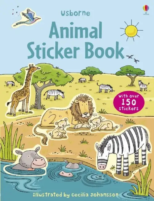 First Sticker Book Animals by Jessica Greenwell
