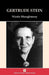 Gertrude Stein by Nicola Shaughnessy
