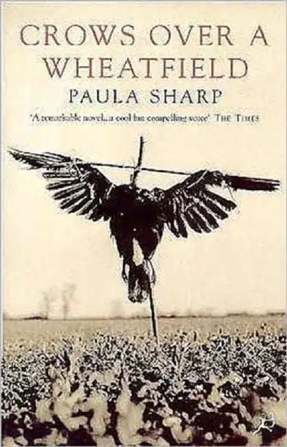 Crows Over a Wheatfield by Paula Sharp