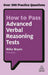 How to Pass Advanced Verbal Reasoning Tests: Over 500 Practice Questions by Mike Bryon