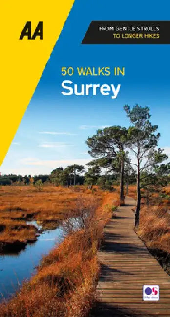 50 Walks in Surrey by Aa Publishing
