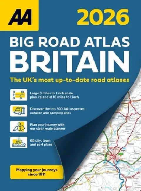 AA Big Road Atlas Britain 2026 by Aa Publishing