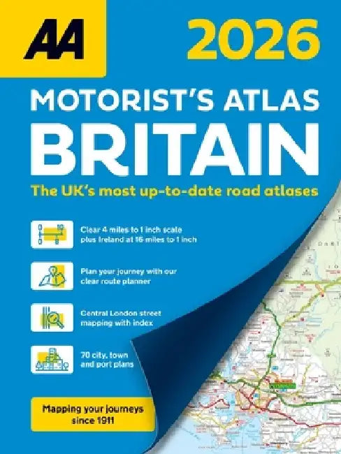 AA Motorist's Atlas 2026 by Aa Publishing