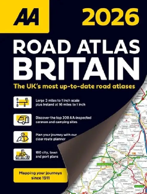 AA Road Atlas Britain 2026 by Aa Publishing