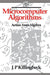 Microcomputer Algorithms: Action from Algebra by John Killingbeck