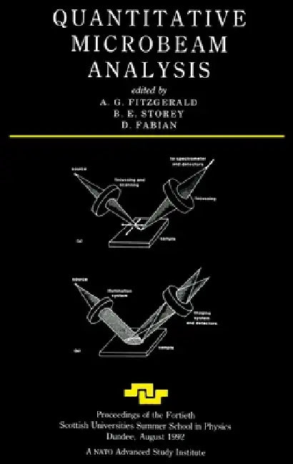 Quantitative Microbeam Analysis by A. G. Fitzgerald