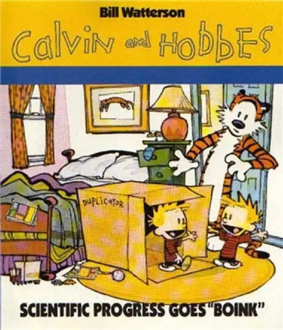 Scientific Progress Goes "Boink" by Bill Watterson