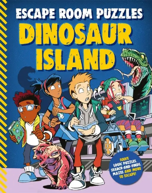 Escape Room Puzzles: Dinosaur Island by Kingfisher