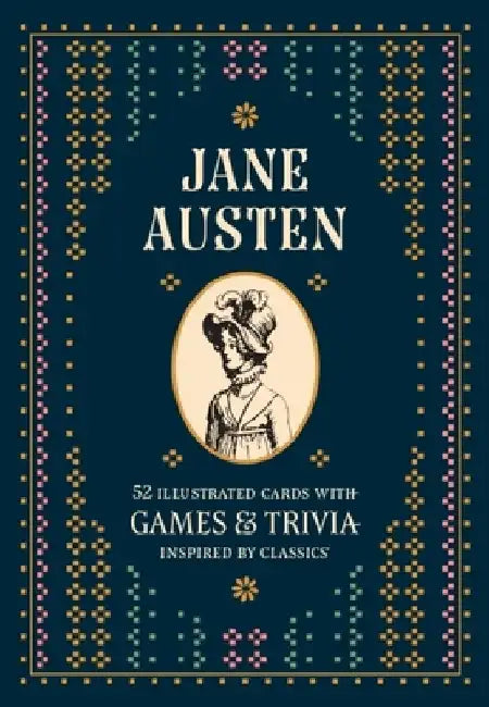 Jane Austen: A Literary Card Game: 52 Illustrated Cards with Games and Trivia by Pyramid