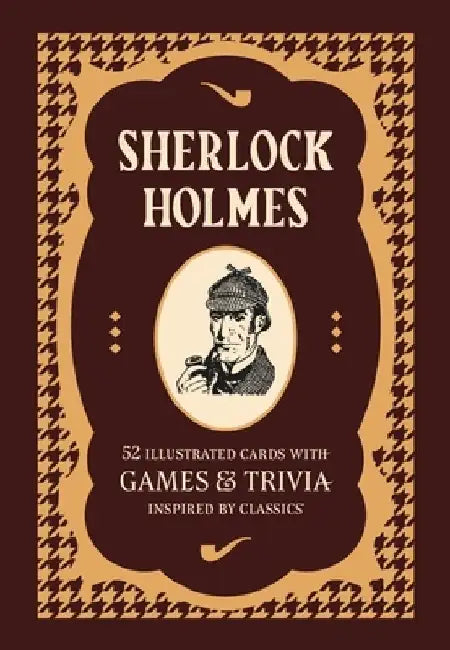 Sherlock Holmes: 52 Illustrated Cards with Games and Trivia Inspired by Classics by Pyramid