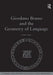 Giordano Bruno and the Geometry of Language by Arielle Saiber