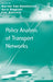 Policy Analysis of Transport Networks by Marina Van Geenhuizen, Aura Reggiani, Piet Rietveld