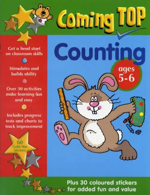 Counting Sticker Book by Jean Williams