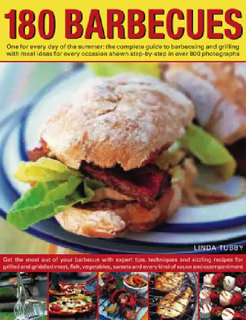 180 Barbecues by Linda Tubby