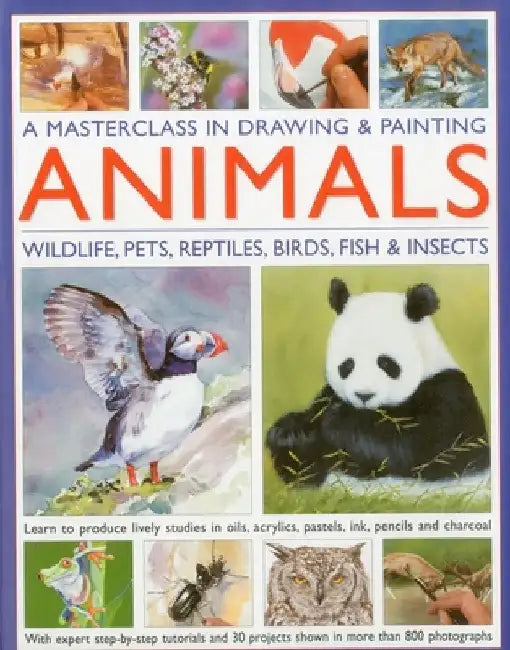 Masterclass in Drawing & Painting Animals by Jonathan & Hoggett, Sarah Truss