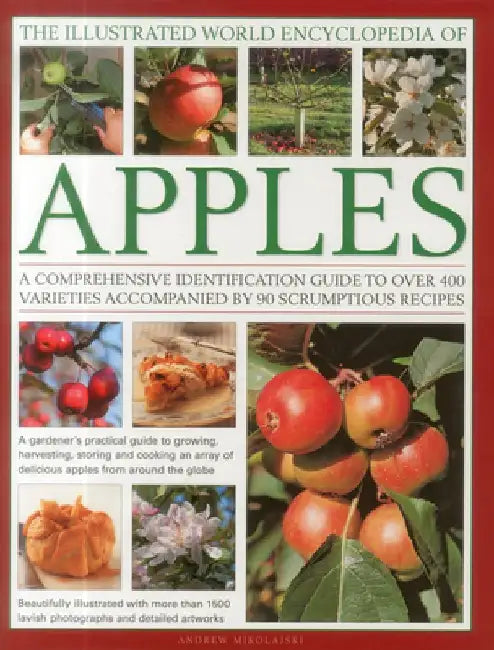 The Illustrated World Encyclopedia of Apples: A Comprehensive Identification Guide to Over 400 Varieties Accompanied by 60 Scrumptious Recipes by Andrew Mikolajski