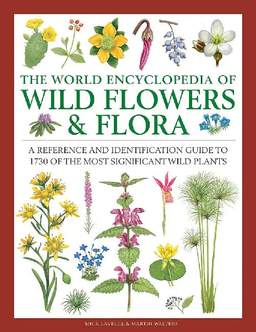 The World Encyclopedia of Wild Flowers & Flora: A Reference and Identification Guide to 1730 of the World's Most Significant Wild Plants by Mick Lavelle