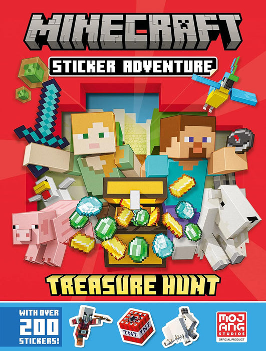 Minecraft Sticker Adventure: Treasure Hunt