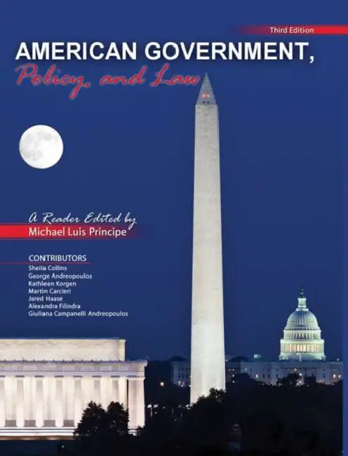 American Government, Policy, and Law by Victor (Center for Security Studies Swiss Federal Institute of Technology (Eth) Zurich Switzerland) Mauer