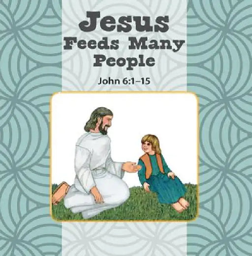 Jesus Feeds Many People/Mary Listens to Jesus Flip Book by Donna Bobb