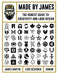 Made by James: The Honest Guide to Creativity and LOGO Design by James Martin