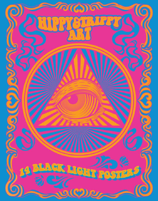 Hippy & Trippy Art: 14 Black Light Posters