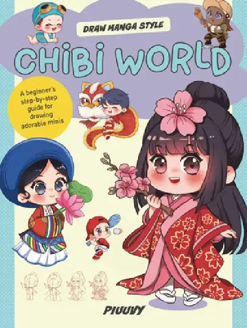 Chibi World: A Beginner's Step-By-Step Guide for Drawing Adorable Minis by Piuuvy
