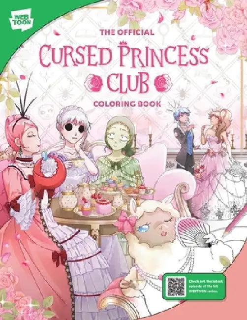 The Official Cursed Princess Club Coloring Book by Lambcat
