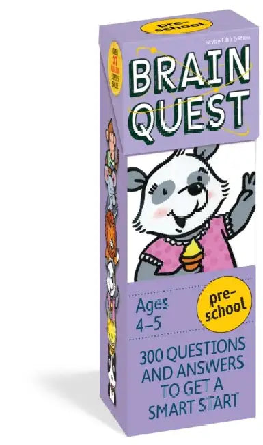 Brain Quest Preschool: 300 Questions And Answers To Get A Smart Start