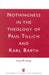 Nothingness in the Theology of Paul Tillich and Karl Barth by Sung Min Jeong