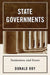 State Governments: Institutions and Issues by Donald Roy