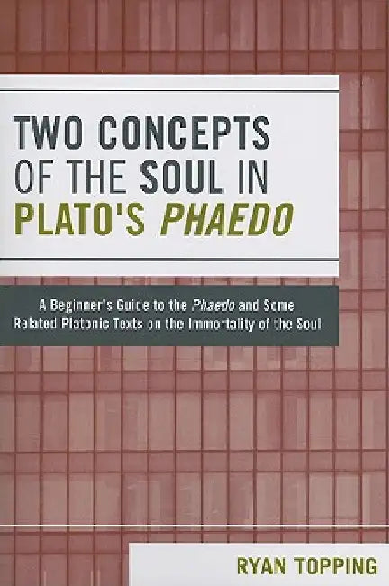 Two Concepts of the Soul in Plato's Phaedo: A Beginner's Guide to the Phaedo and Some Related Platonic Texts on the Immortality of the Soul by Ryan Topping