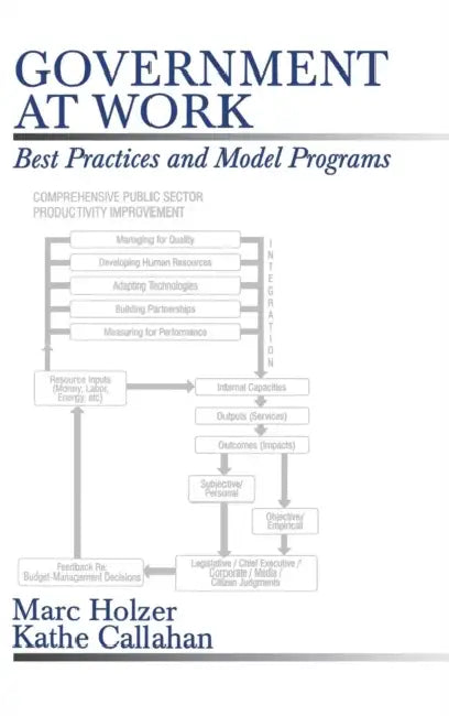 Government at Work: Best Practices and Model Programs by Marc Holzer, Kathe Callahan