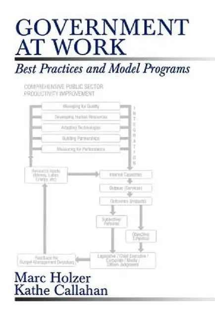 Government at Work: Best Practices and Model Programs by Marc Holzer