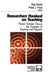 Researchers Hooked on Teaching: Noted Scholars Discuss the Synergies of Teaching and Research by Rae Andre