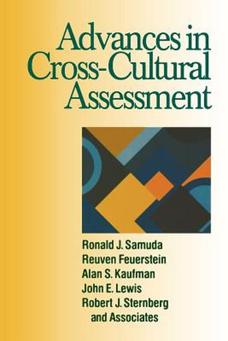 Advances in Cross-Cultural Assessment by Ronald J. Samuda