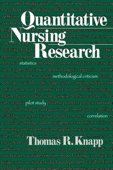 Quantitative Nursing Research by Thomas R. Knapp