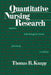 Quantitative Nursing Research by Thomas R. Knapp