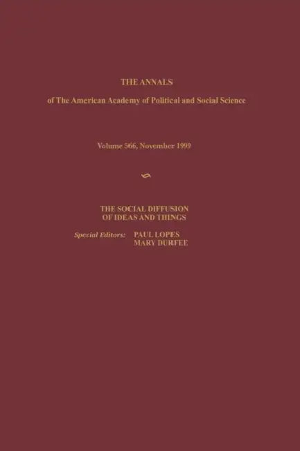 The Social Diffusion of Ideas and Things by Paul Lopes, Mary Durfie